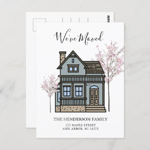 Carte Postale Nous avons déplacé une nouvelle maison Moving Fair