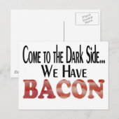 Carte Postale Nous avons du bacon (Devant / Derrière)