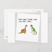 Carte Postale Nous avons été amis (Devant / Derrière)