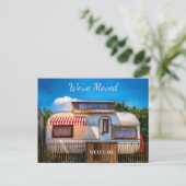 Carte Postale Nous avons Moved Postcard (Debout devant)