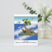 Carte Postale Nous avons reçu nos 1040 bons d'impôt estimés (Debout devant)