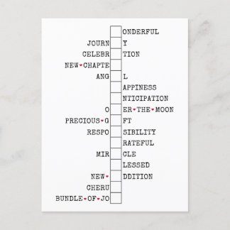 Carte Postale Nous Avons Un Bébé - Fun Faire-part de grossesse