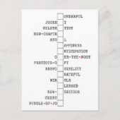 Carte Postale Nous Avons Un Bébé - Fun Faire-part de grossesse (Devant)