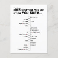 Nous avons un bébé - Puzzle complet et révélateur