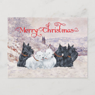 Carte Postale Nous cinq hiver