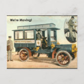 Carte Postale Nous déménageons mais pas en utilisant un camion p (Devant)
