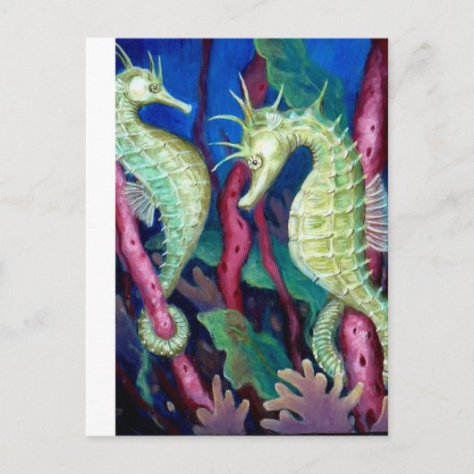Carte Postale Nous Deux - Seahorse Art (Devant)