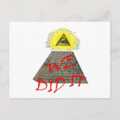 Carte Postale nous l'avons fait (l'illuminati) (Devant)