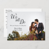 Carte Postale Nous le faisons toujours | Mise à jour simple de l (Devant / Derrière)