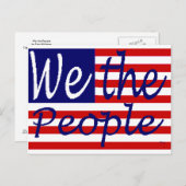 Carte Postale Nous le peuple (Devant / Derrière)