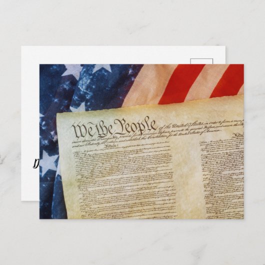 Carte Postale Nous le peuple (Devant / Derrière)