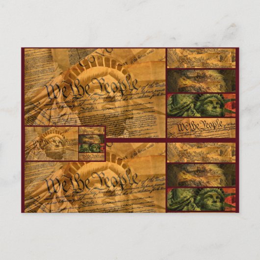 Carte Postale Nous Le Peuple (Devant)