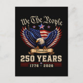 Carte Postale Nous Le Peuple 250 Ans Aigle de la Liberté (Devant)