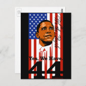 Carte Postale Nous, le peuple, avons parlé. Oui, Nous L'Avons Fa (Devant / Derrière)