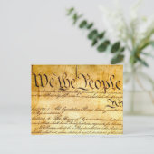 Carte Postale Nous le peuple - Constitution (Debout devant)