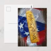 Carte Postale Nous Le Peuple Drapeau Américain (Devant / Derrière)