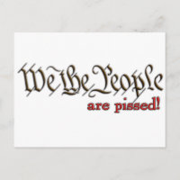Nous, le Peuple... sommes en colère!