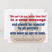 Carte Postale Nous ne pouvons pas faire mieux que ce n'est un me (Devant / Derrière)