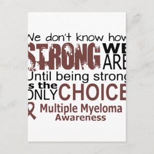 Carte Postale nous ne savons pas comment nous sommes forts jusqu