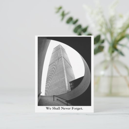 Carte Postale Nous N'Oublierons Jamais. (Debout devant)