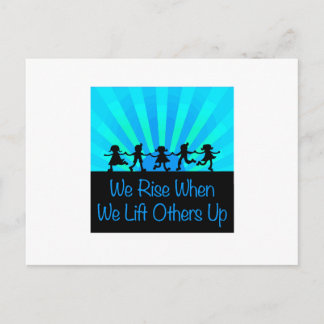 Carte Postale Nous Nous Laissons Monter Quand Nous Laissons D'Au