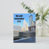Carte Postale Nous nous souviendrons...9/11 (Debout devant)