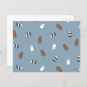 Carte Postale Nous Ours nu - Ours en verre soleil Motif