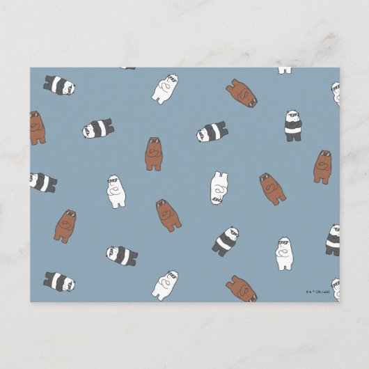 Carte Postale Nous Ours nu - Ours en verre soleil Motif (Devant)