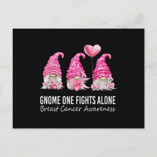 Carte Postale Nous Portons Des Gnomes Roses Gnomes Sensibilisati