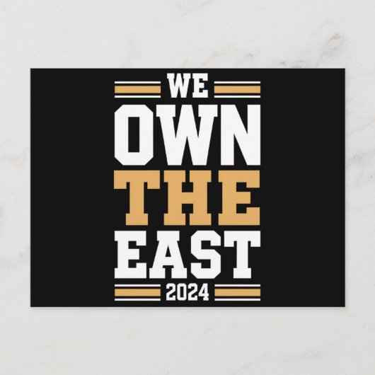 Carte Postale Nous Possédons L'Est 2024 (Devant)
