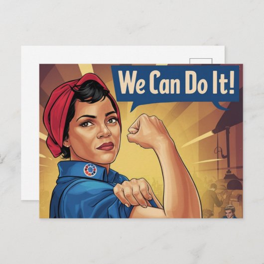 Carte Postale Nous pouvons le faire  (Devant / Derrière)