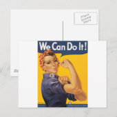 Carte Postale Nous Pouvons Le Faire ! (Devant / Derrière)