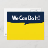 Carte Postale Nous pouvons le faire dit Rosie (Devant / Derrière)