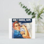 Carte Postale Nous pouvons le faire ! On peut Vape ! (Debout devant)