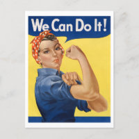"Nous pouvons le faire" Rosie Vintage Riveter