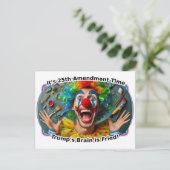 Carte Postale Nous sommes à la 25ème heure des amendements (Debout devant)