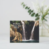 Carte Postale Nous sommes allés à Hanging Lake, Colorado (Debout devant)