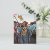 Carte Postale Nous sommes dehors (Debout devant)