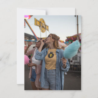 Carte Postale Nous sommes dehors