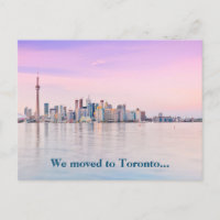 Nous sommes déménagés à Toronto Canada Skyline Pho