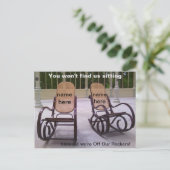 Carte Postale Nous sommes hors de nos Rockers (Debout devant)