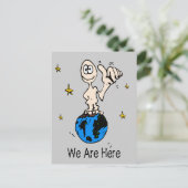 Carte Postale Nous Sommes Ici (Debout devant)