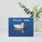 Carte Postale Nous sommes juste Ducky (Debout devant)