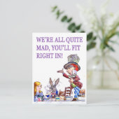 Carte Postale Nous sommes tous assez fous, tu vas rentrer ! (Debout devant)