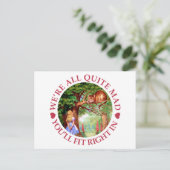 Carte Postale Nous sommes tous assez fous, vous n'y serez pas ! (Debout devant)