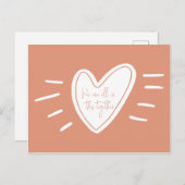 Carte Postale Nous Sommes Tous Dans Cet Acte Ensemble De Coeur D (Devant / Derrière)