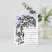 Carte Postale Nous sommes tous fous ici (Debout devant)