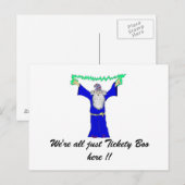 Carte Postale Nous sommes tous juste Tickety Boo... (Devant / Derrière)