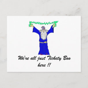 Carte Postale Nous sommes tous juste Tickety Boo...