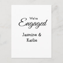 Nous sommes un couple fiancé nom romantique stylé 